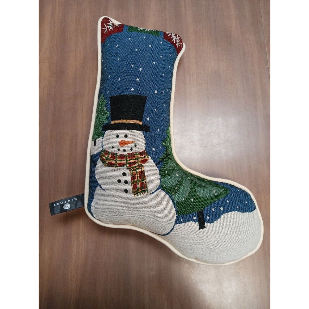 Newport Pillow Stocking Snowman